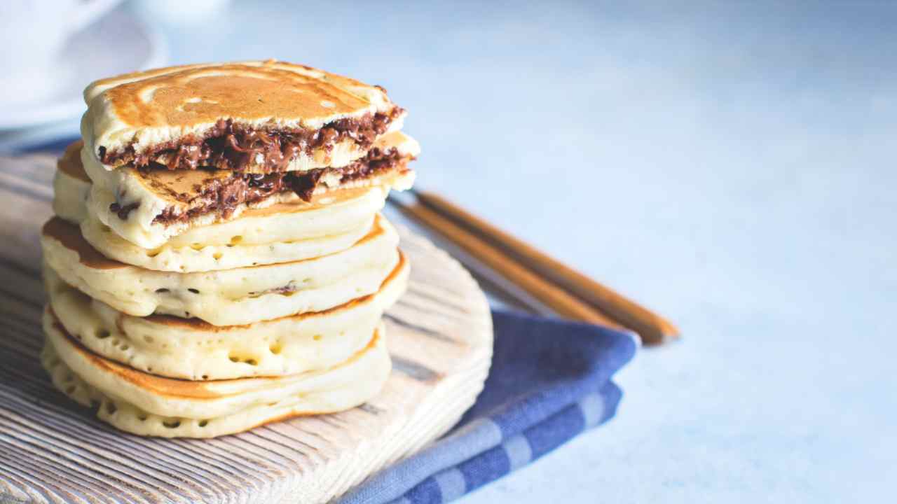 pancake ripieni cioccolato