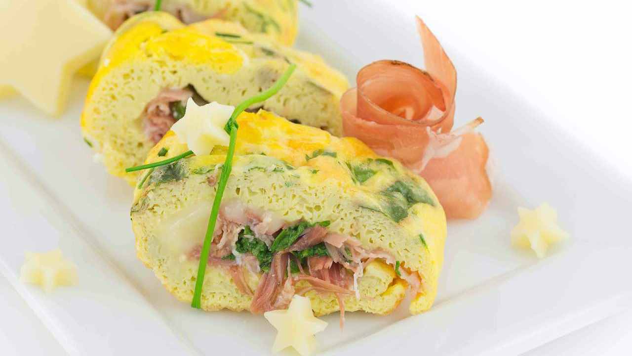 rotolo frittata freddo