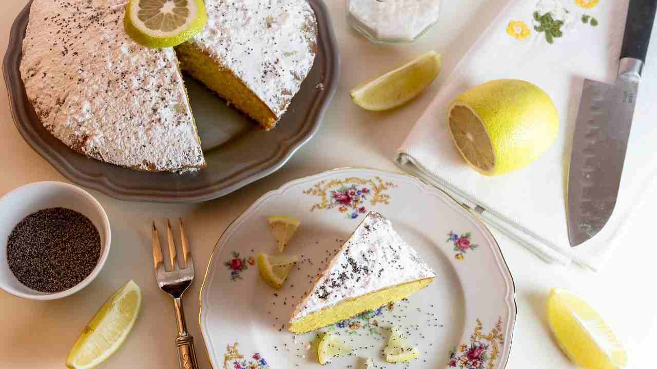 torta al limone