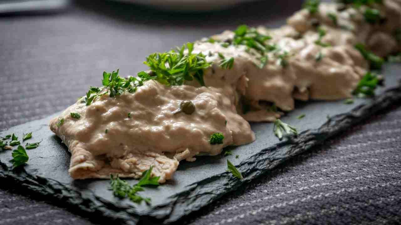 vitello tonnato vegetariano