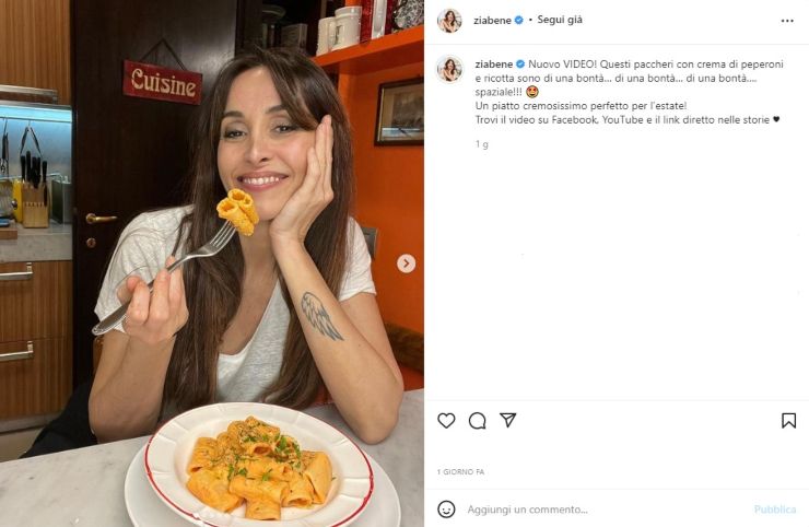 Benedetta PArodi sorprende tutti