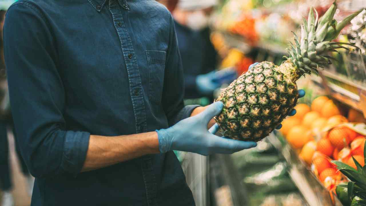 scegliere l'ananas