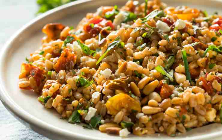 farro piatto fresco