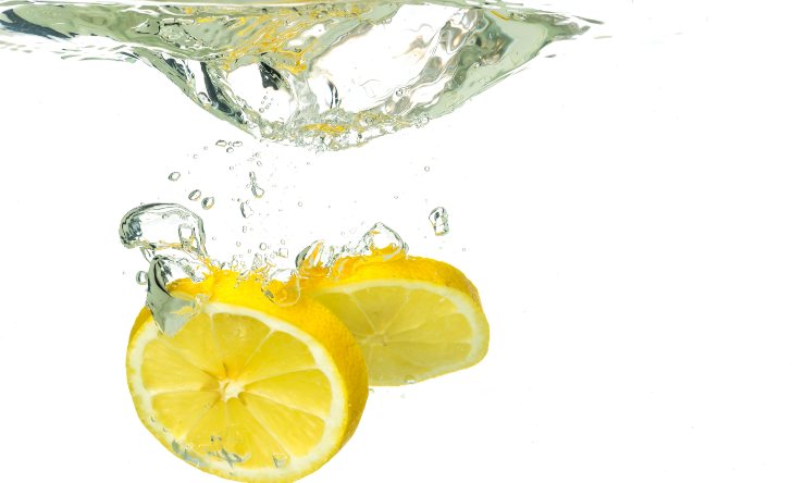 acqua limone trucco