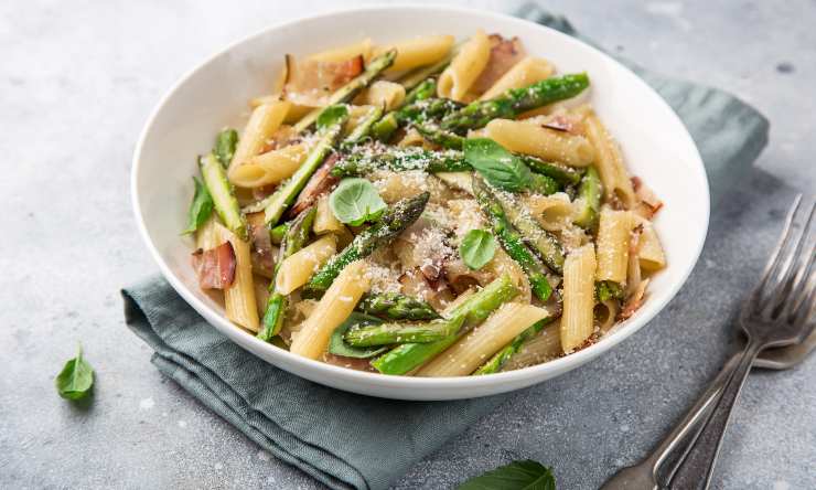 asparagi speck primo piatto