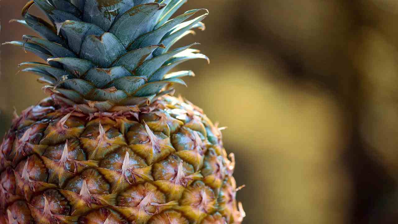 taglia l'ananas