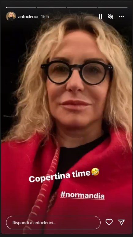 Antonella Clerici vacanza