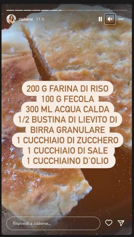 Focaccia senza glutine