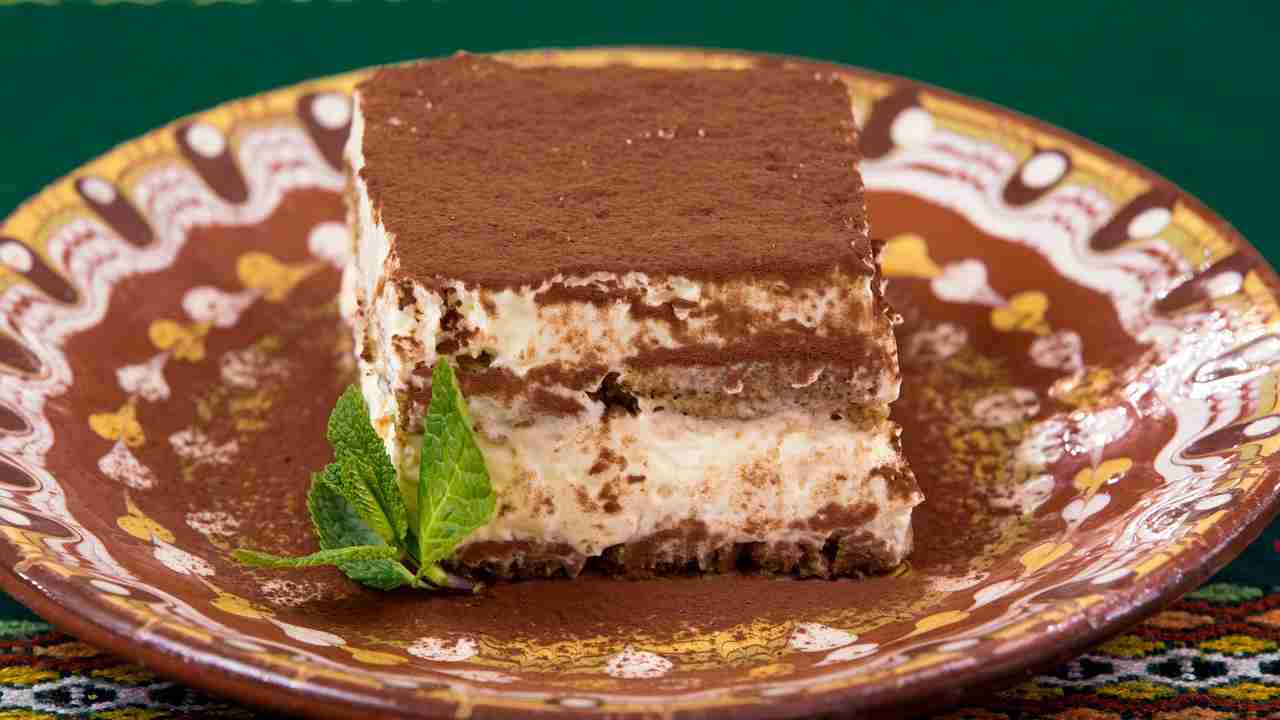 Tiramisù diverso solito