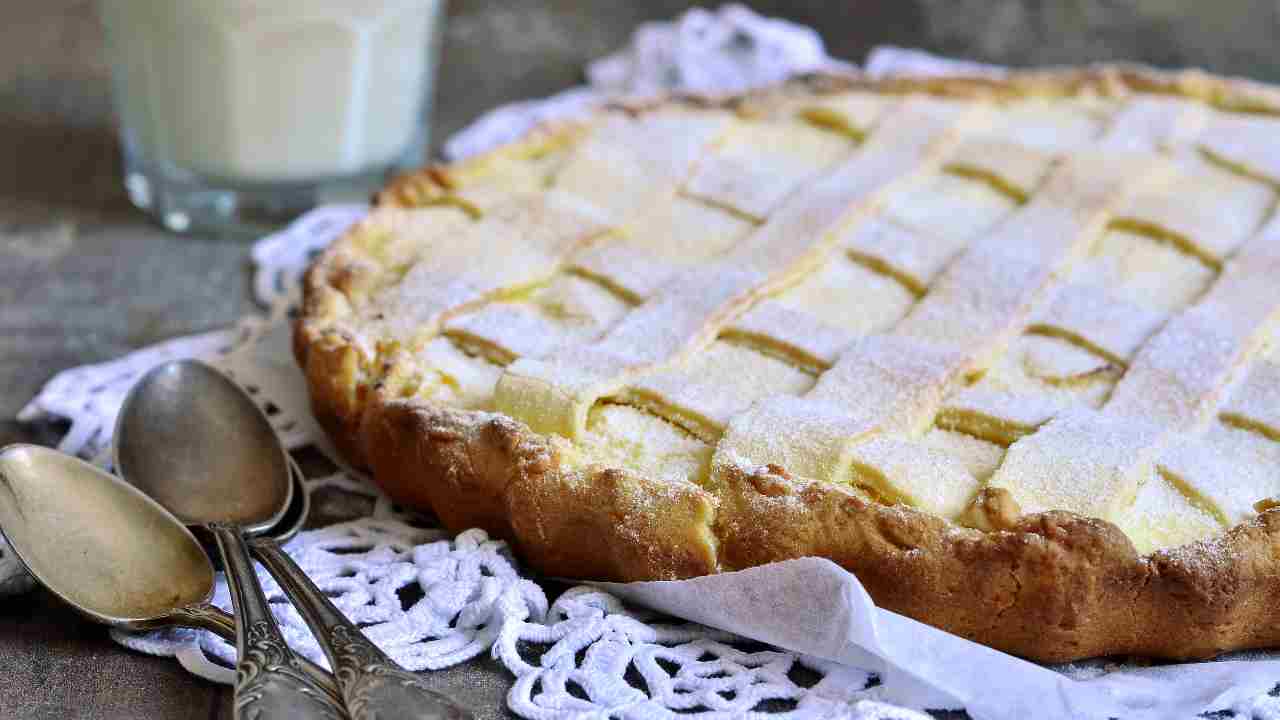 crostata cioccolato bianco