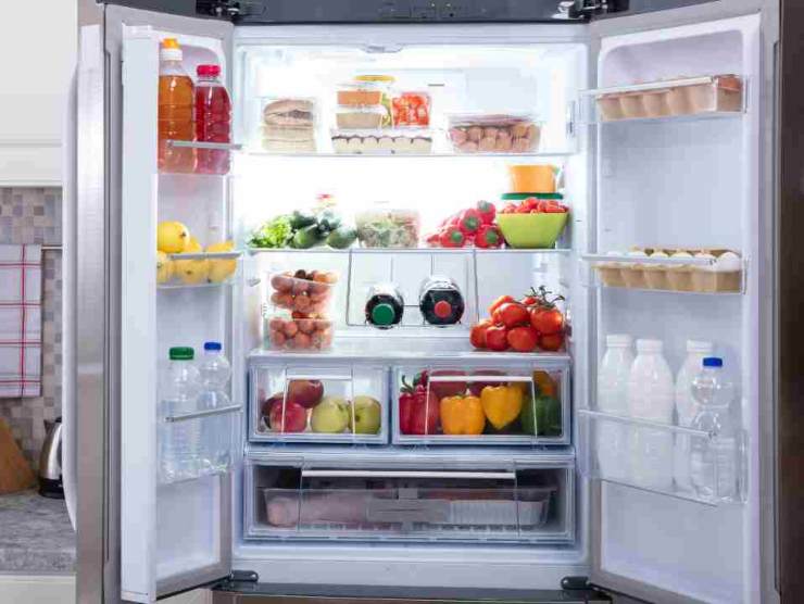 pellicola alimenti frigorifero