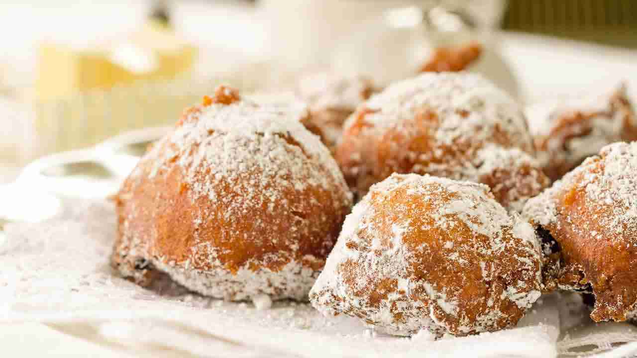 frittelle pochi minuti