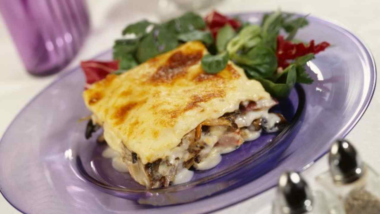 lasagna funghi