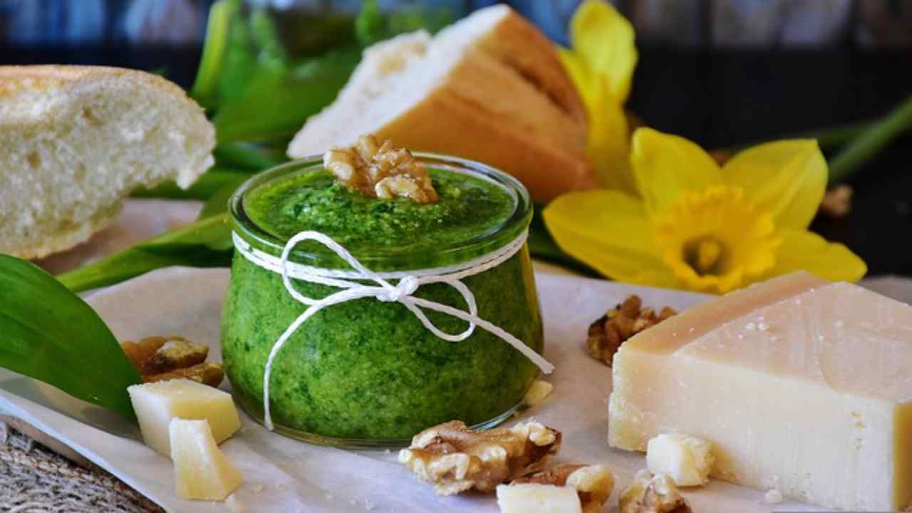 focaccine pesto