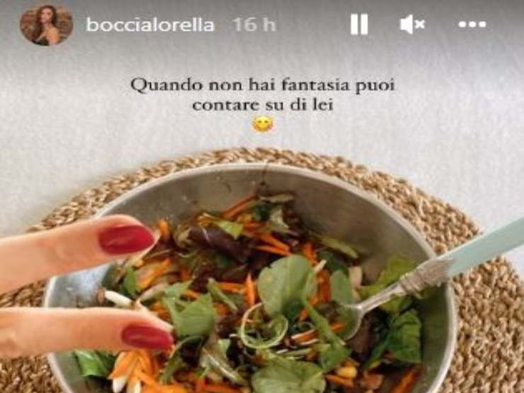 Lorella Boccia pranzo