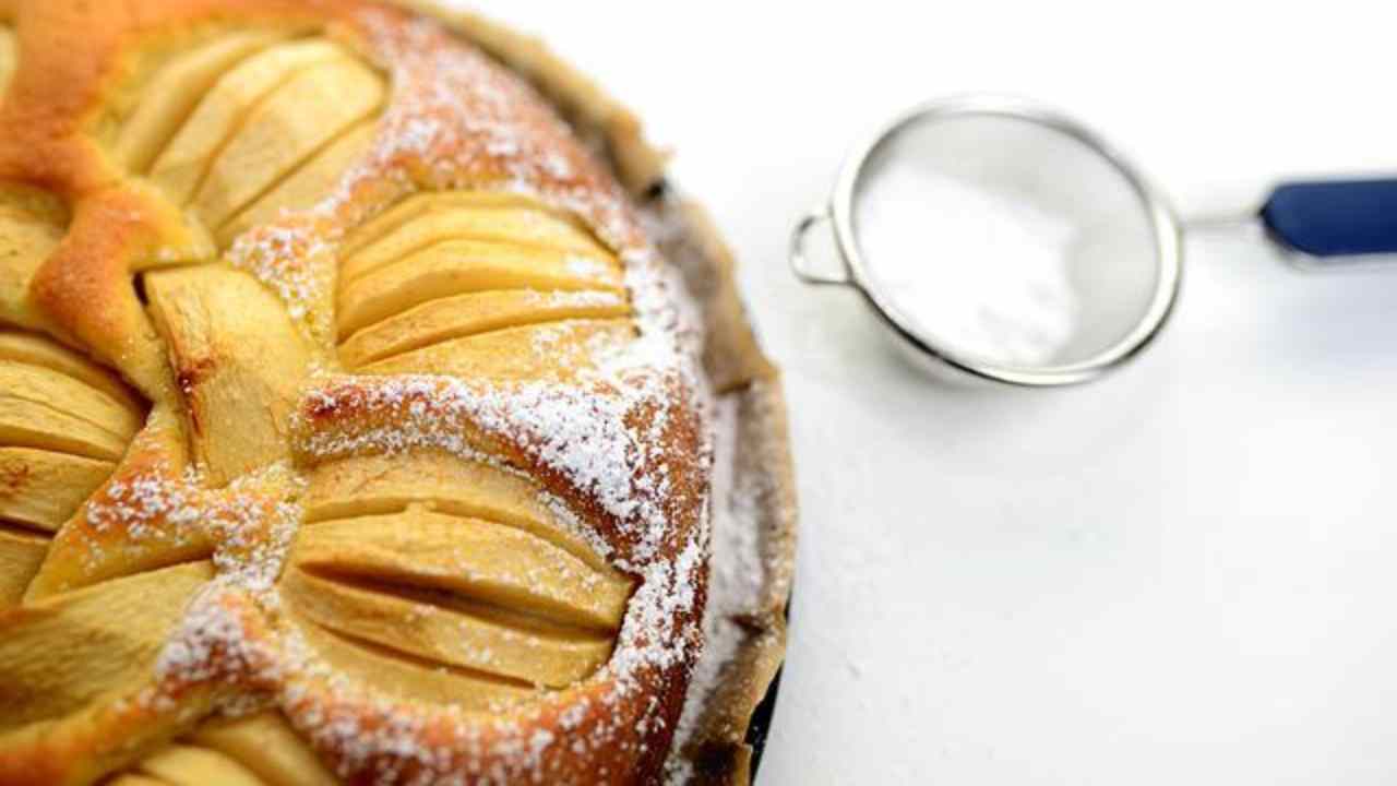 torta mele aggiunta