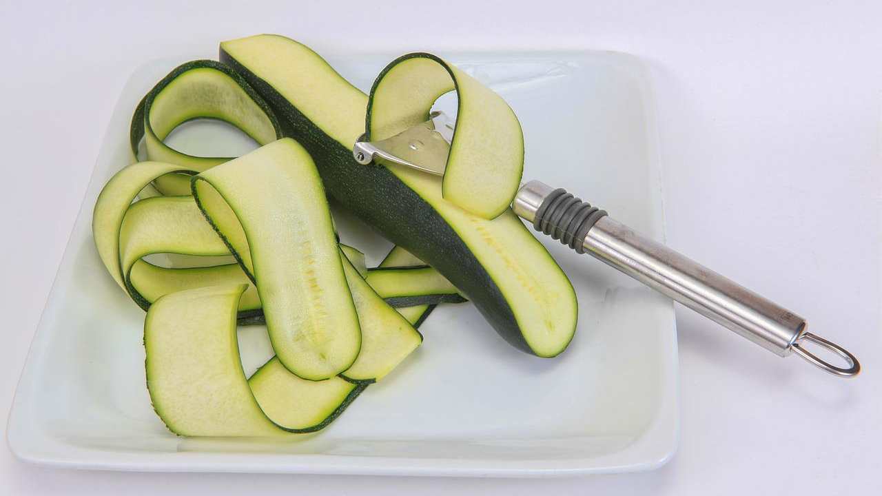 piatto di zucchine