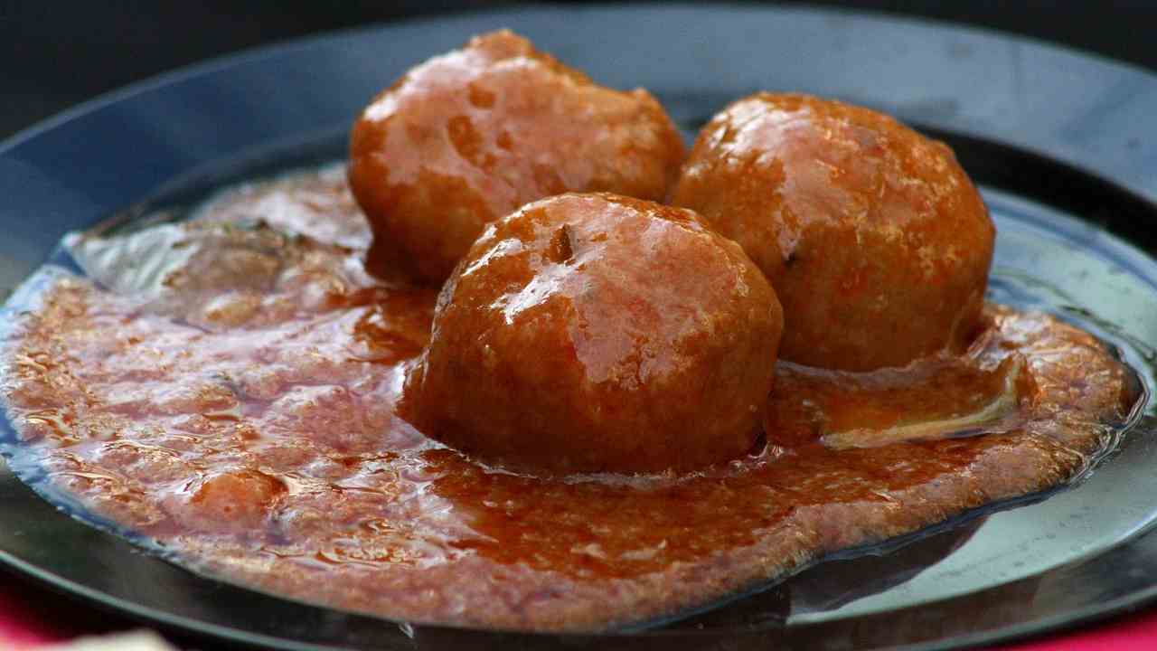 Polpette vegane sugo pomodoro