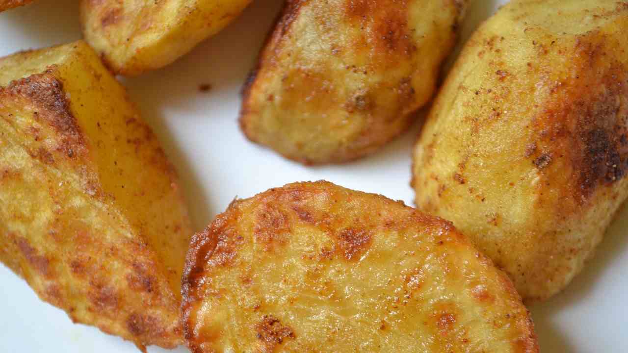 Patate forno saranno super croccanti