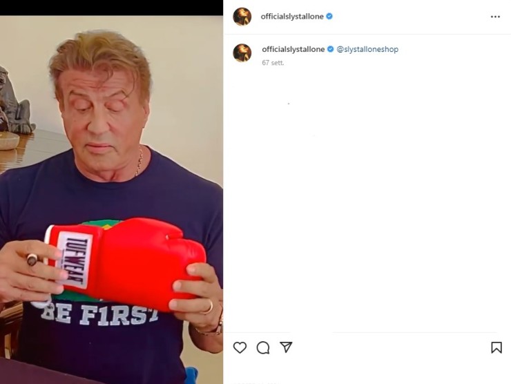 Come resta forma Sylvester Stallone 