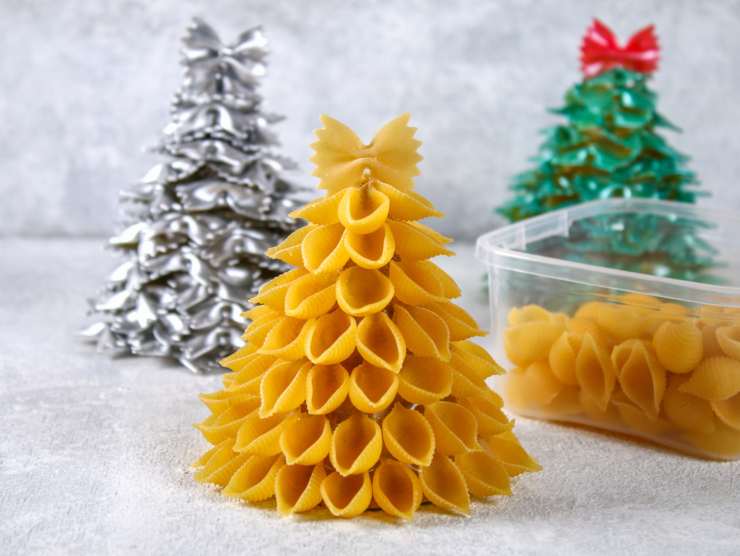 albero natale pasta