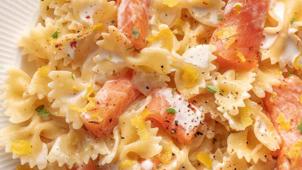 pasta salmone cremosissima