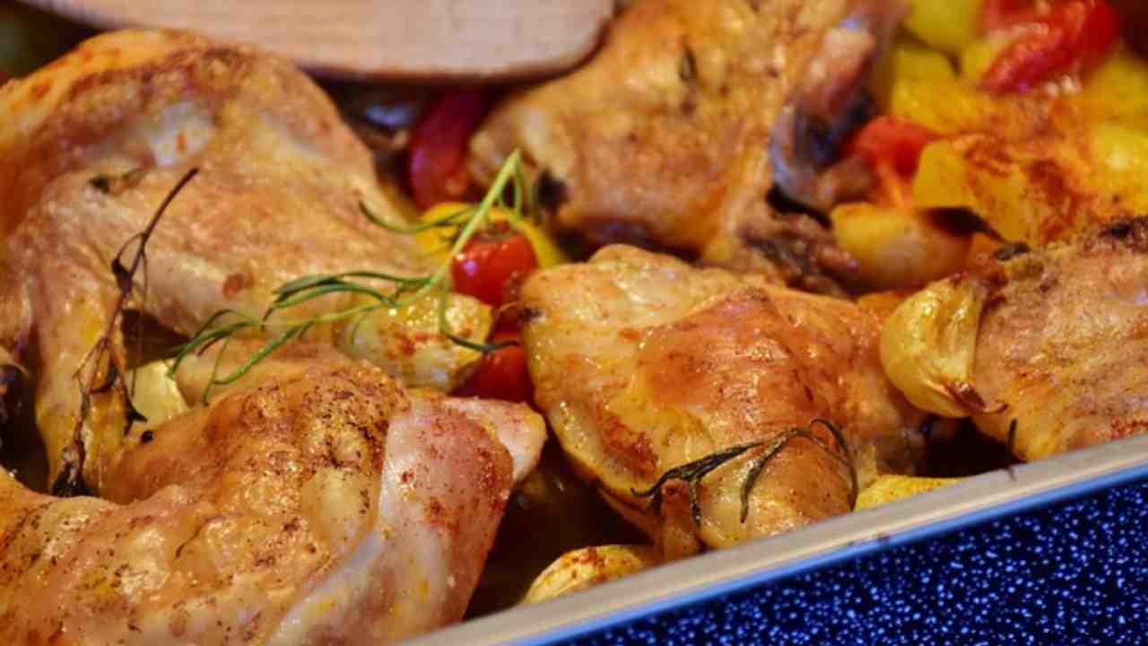 pollo patate forno