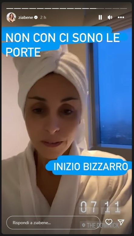 Benedetta Parodi in vacanza