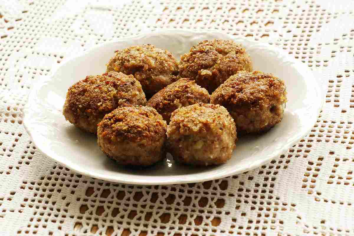 Polpette senza glutine niente carne