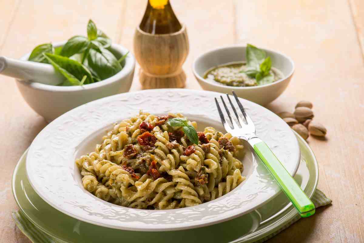 pesto pistacchi pasta