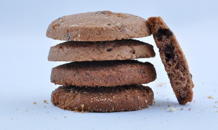 biscotti torta fetta al latte