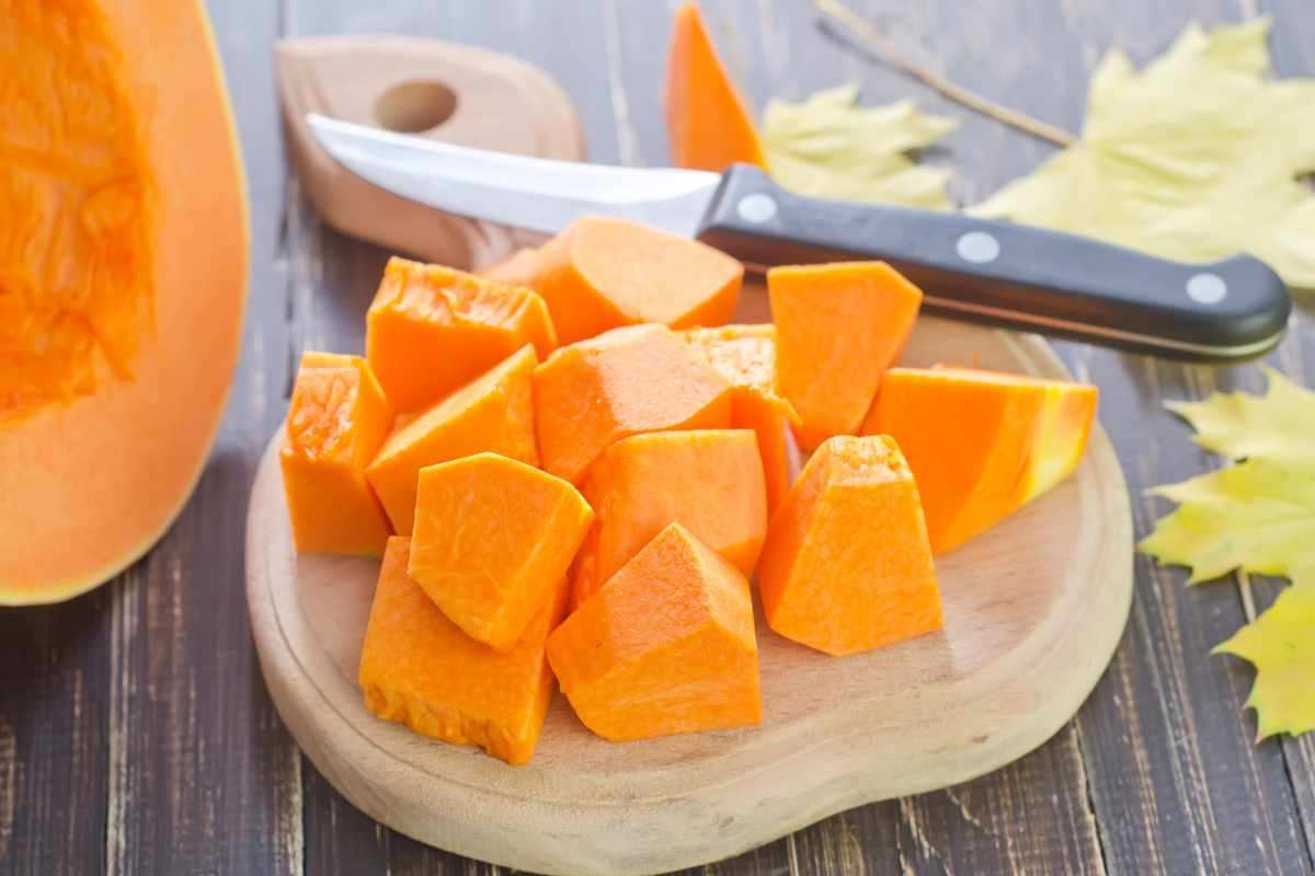 Preparare la zucca per gli gnocchi