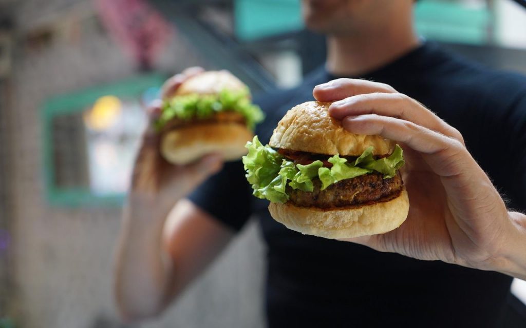 Cena hamburger vegani