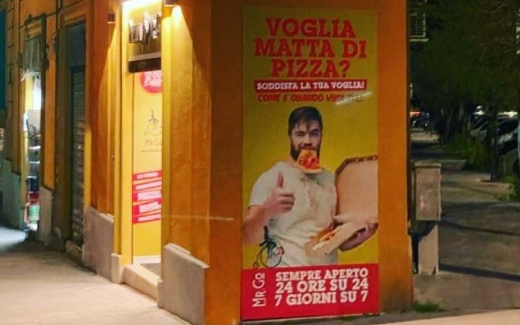Distributore pizza Roma