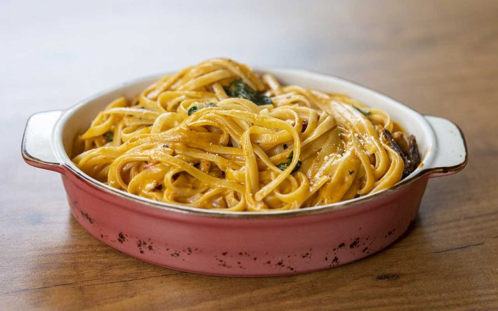 Spaghetti vongole fujute