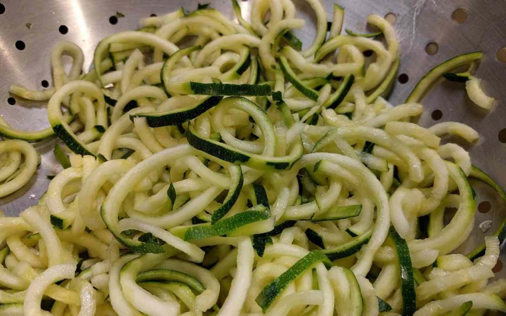 spaghetti zucchine