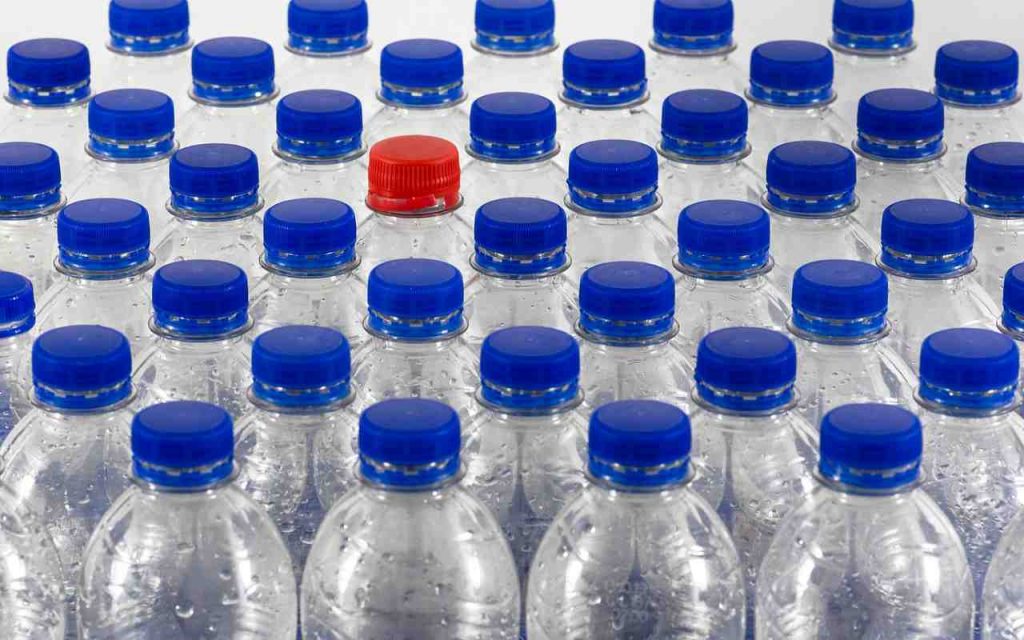 riutilizzare bottiglie di plastica