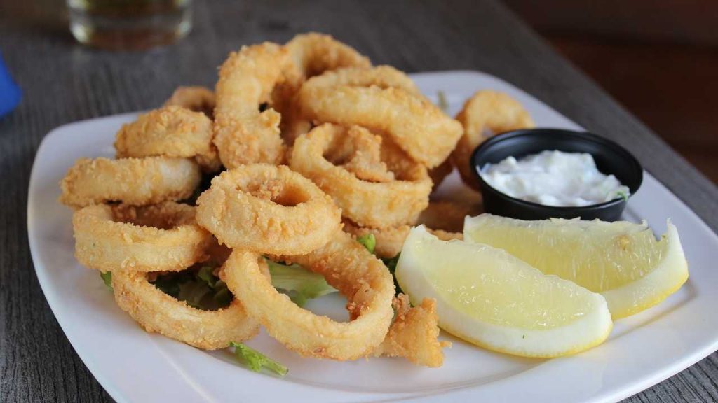 trucco calamari fritti