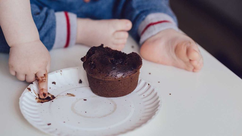 sporchi di cioccolato