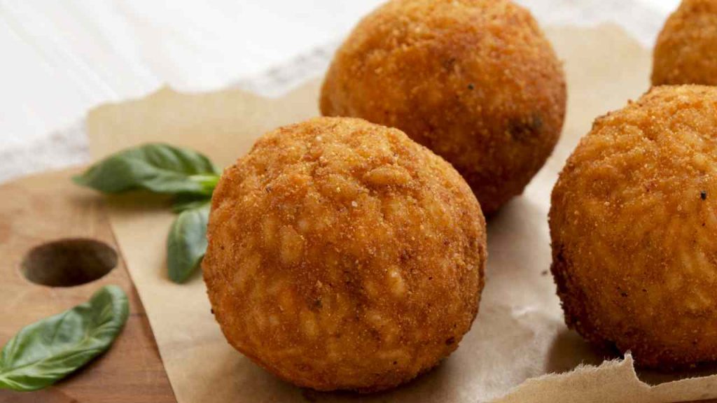 arancine si aprono sempre