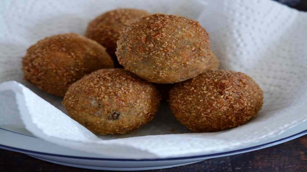 arancine cacio e pepe