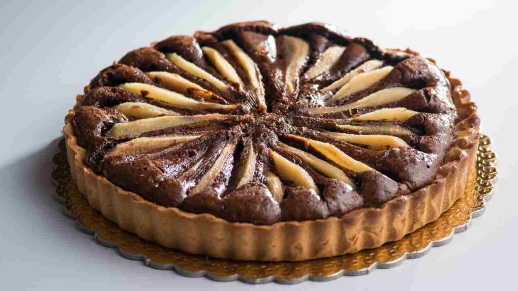 crostata cioccolato e pere