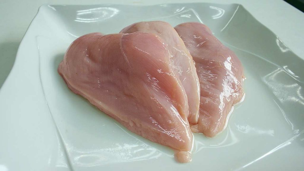 Ingredienti cremina sul pollo