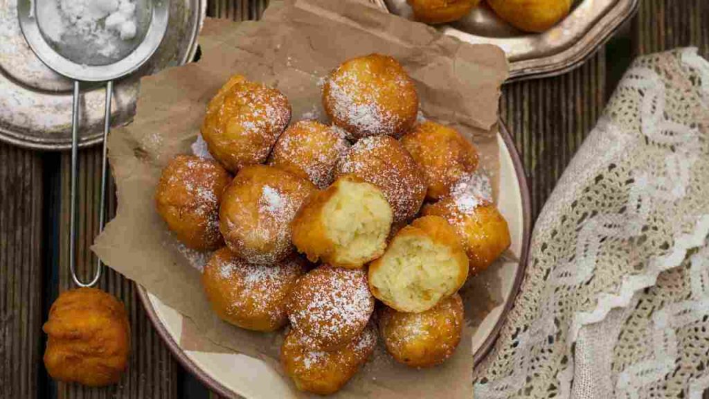 frittelle all'arancia