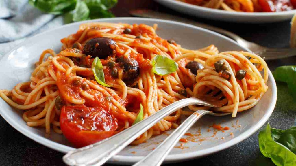 spaghetti alla 'puttanesca'