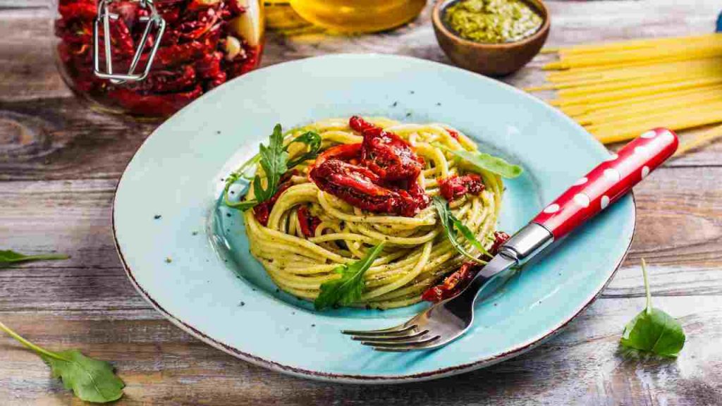 pasta con rucola e ricotta