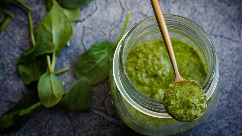 pesto fatto in casa