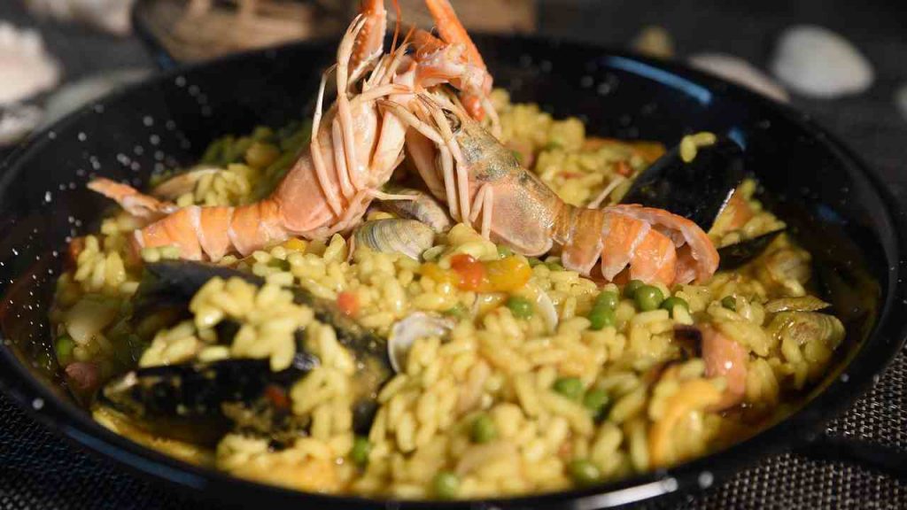 Paella surgelata