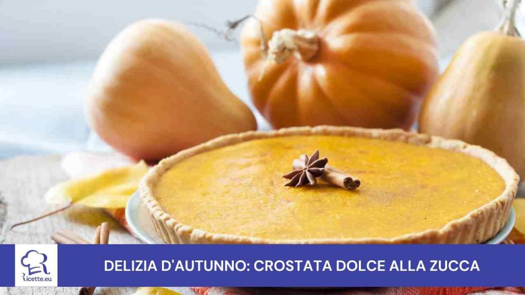 crostata dolce zucca