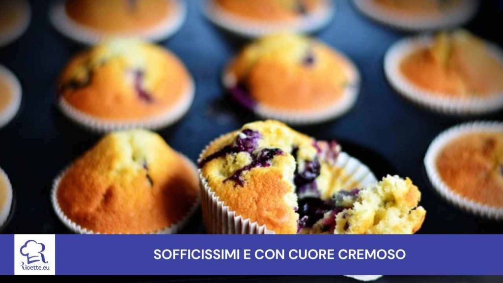 muffin cuore cremoso